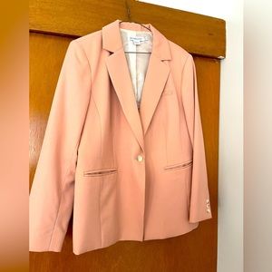 Pendleton salmon pink wool blazer 14p